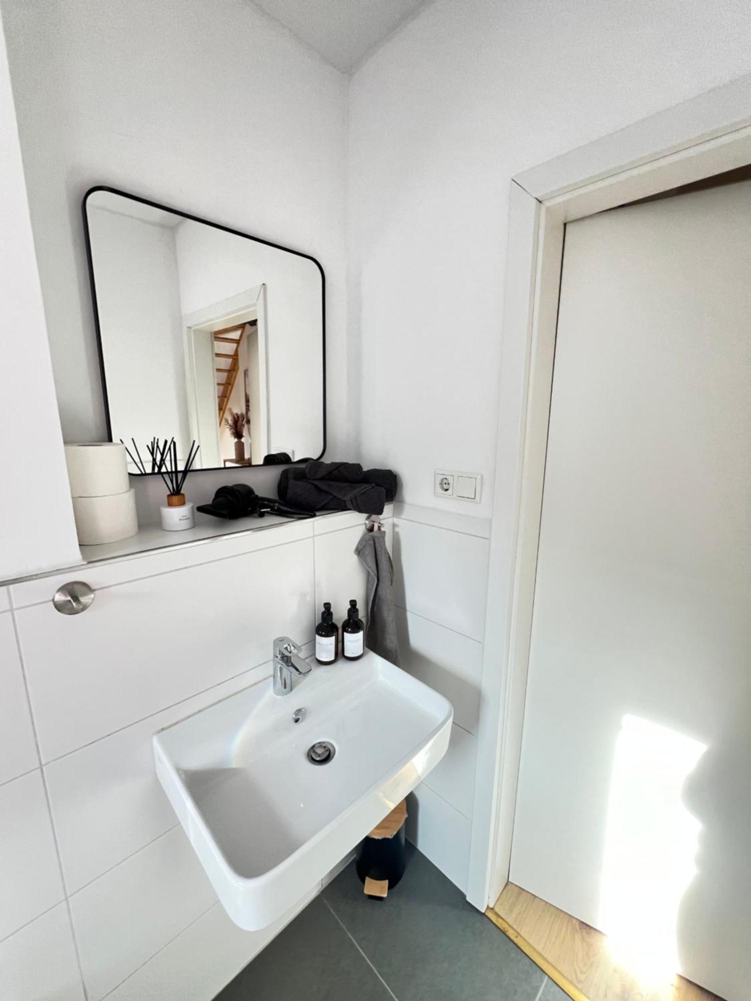 Maisonette-Apartment Mit Klimaanlage - In Dorsten Zentrum - Kültér fotó