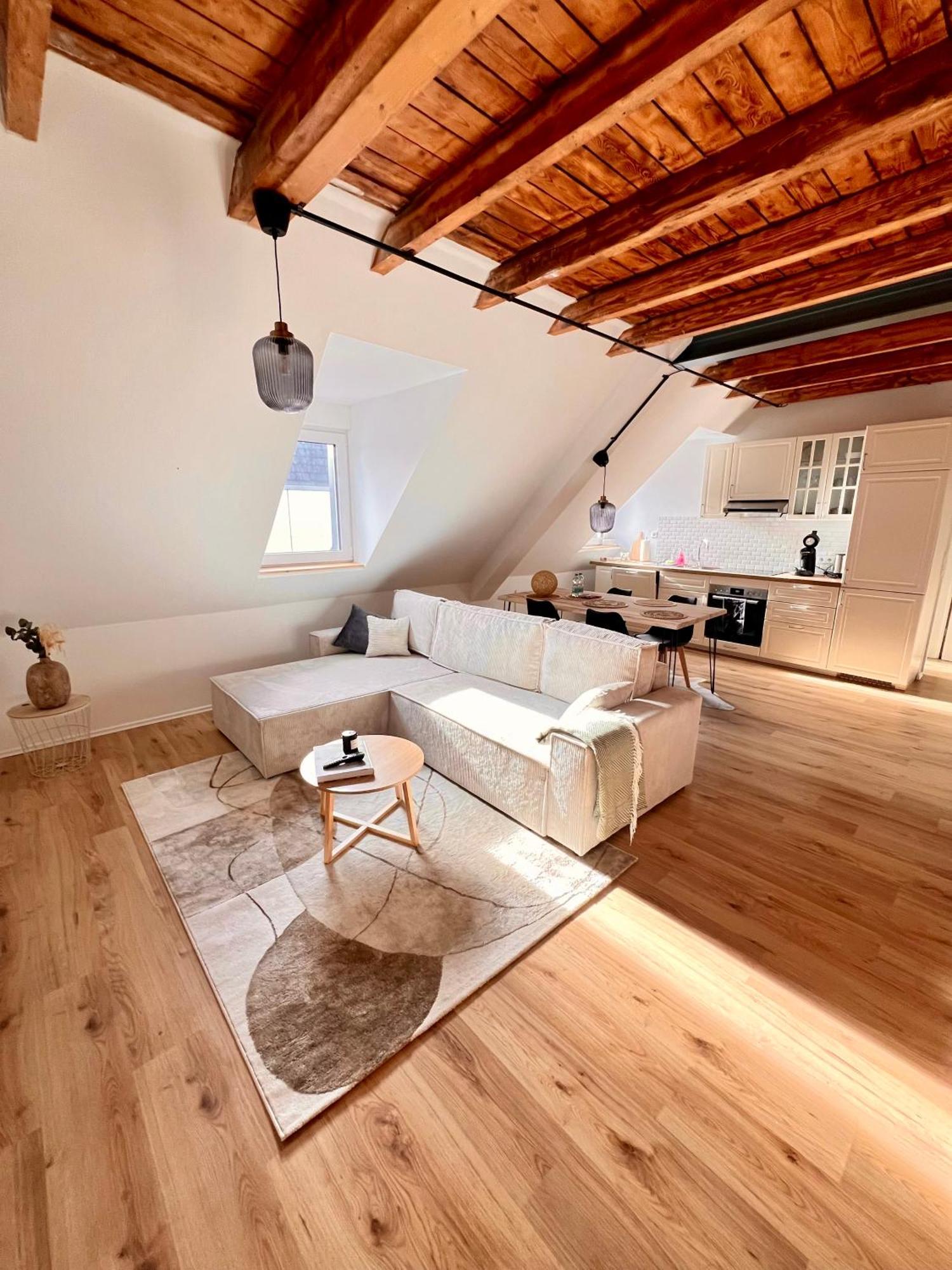 Maisonette-Apartment Mit Klimaanlage - In Dorsten Zentrum - Kültér fotó