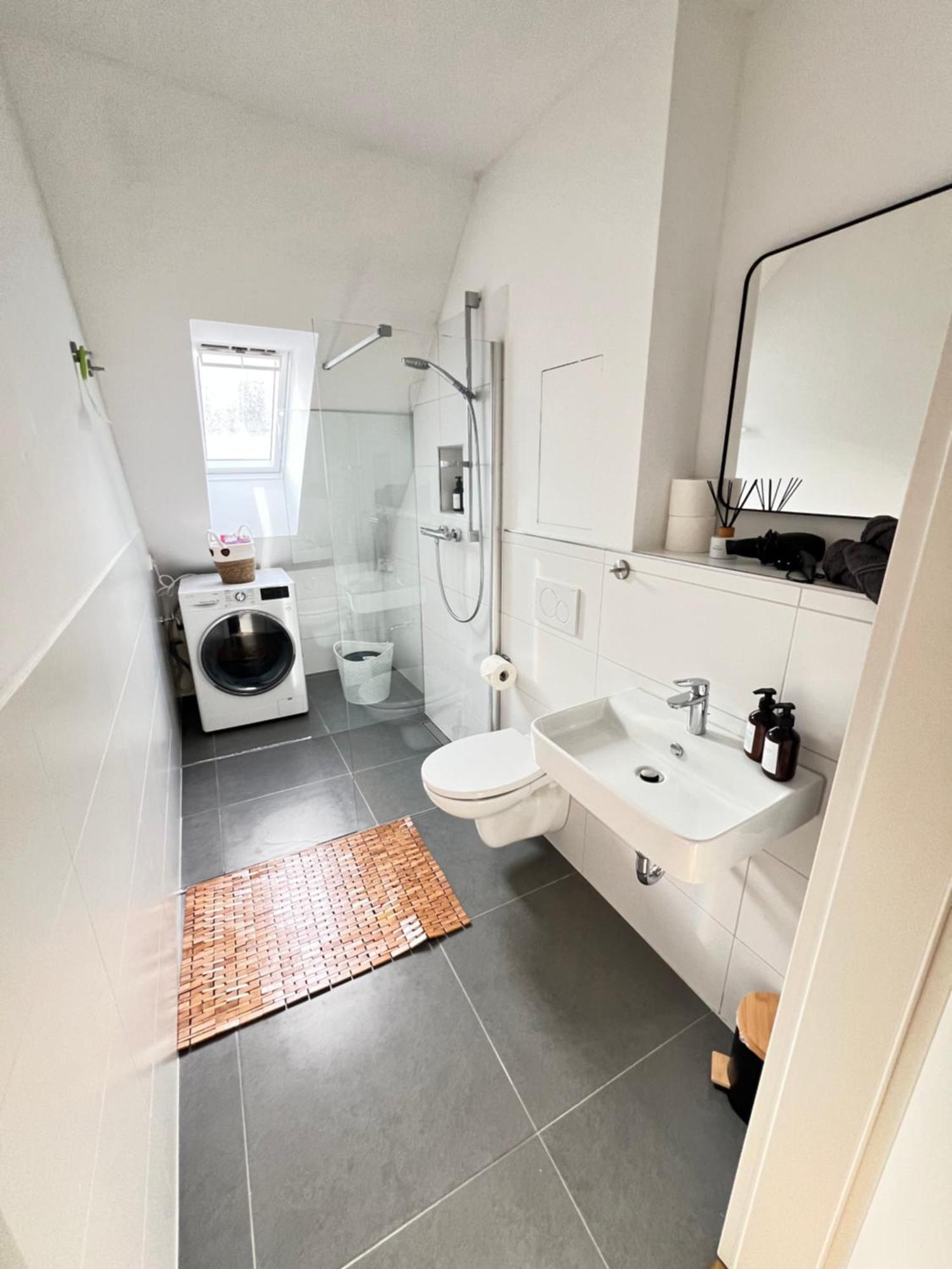 Maisonette-Apartment Mit Klimaanlage - In Dorsten Zentrum - Kültér fotó