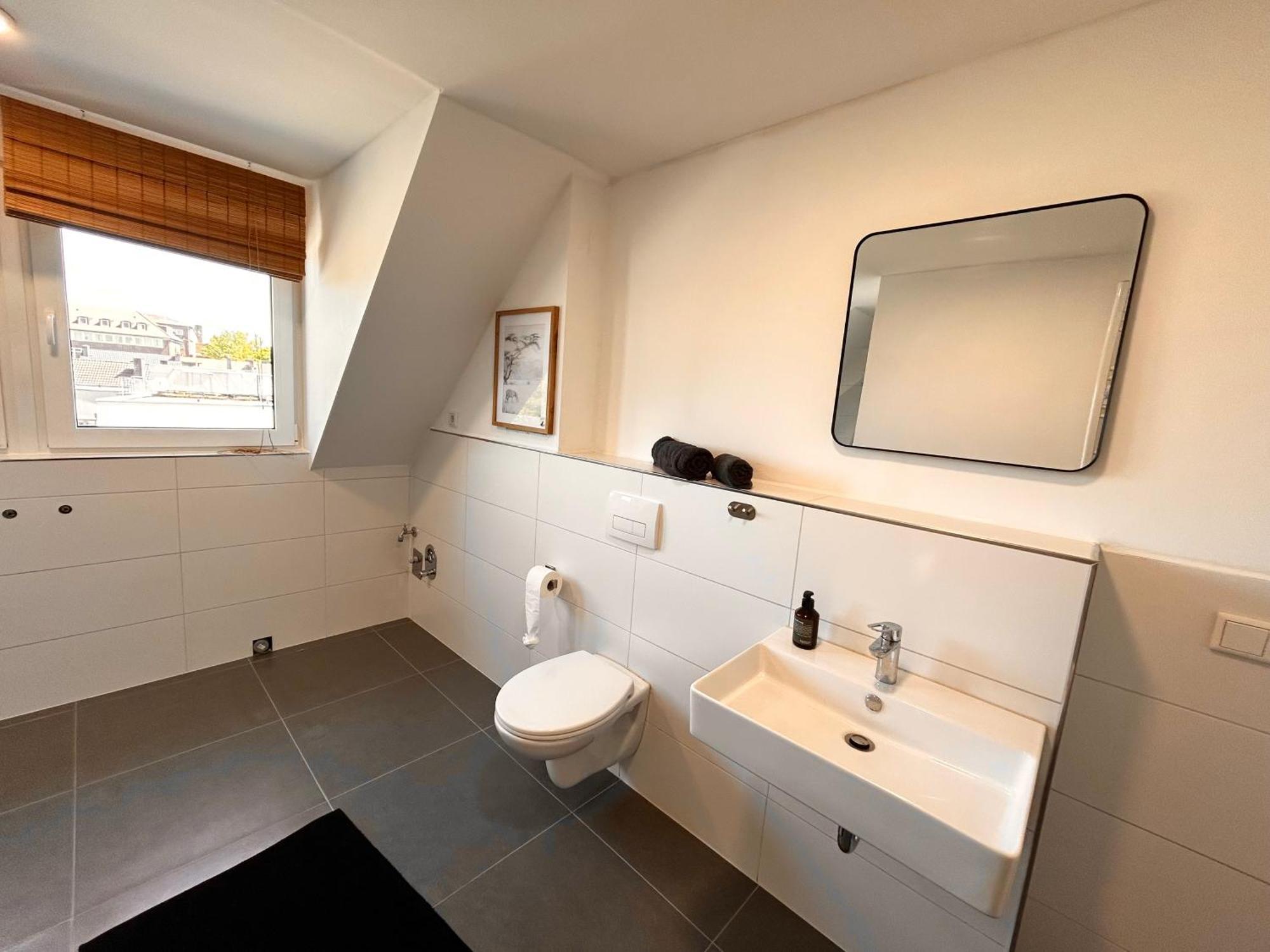 Maisonette-Apartment Mit Klimaanlage - In Dorsten Zentrum - Kültér fotó