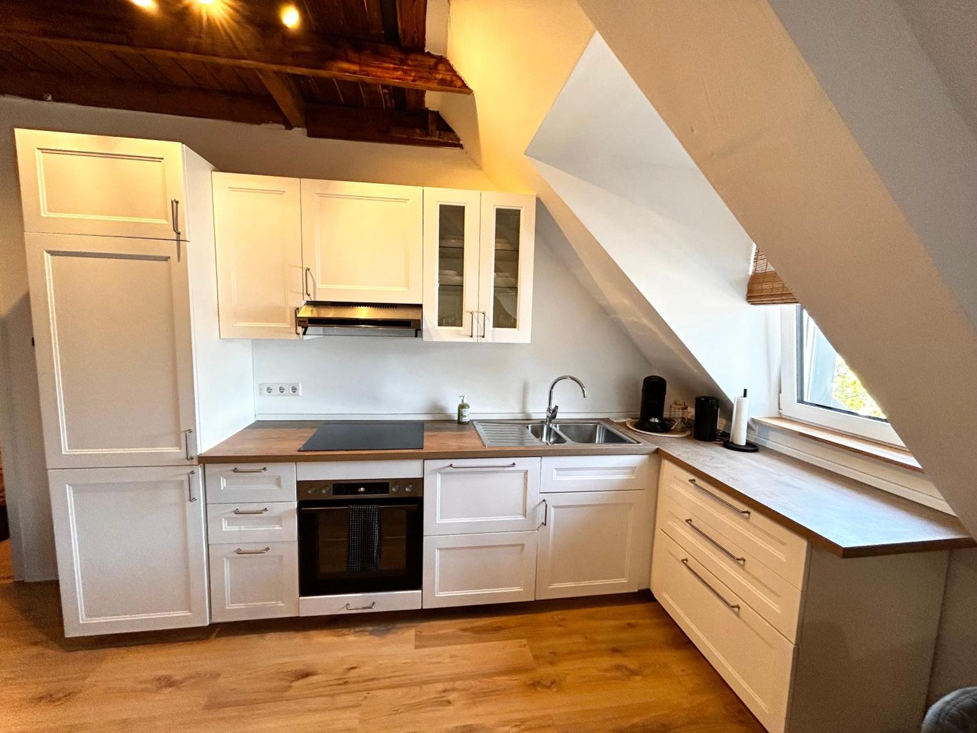 Maisonette-Apartment Mit Klimaanlage - In Dorsten Zentrum - Kültér fotó